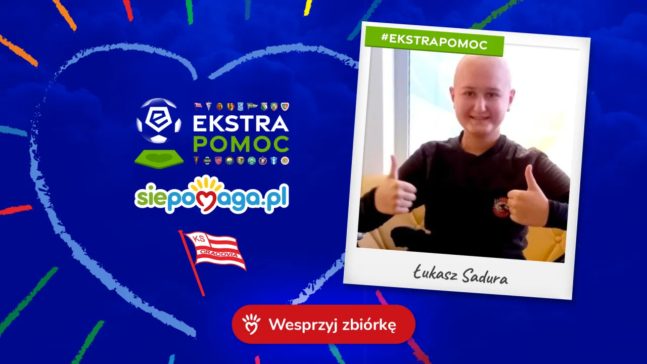 #Ekstrapomoc: Kluby Ekstraklasy pomagają Łukaszowi!
