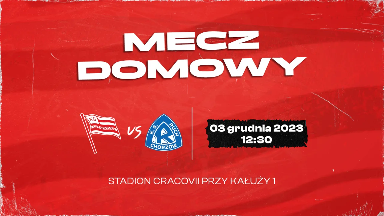 Sprzedaż biletów na mecz z Ruchem Chorzów