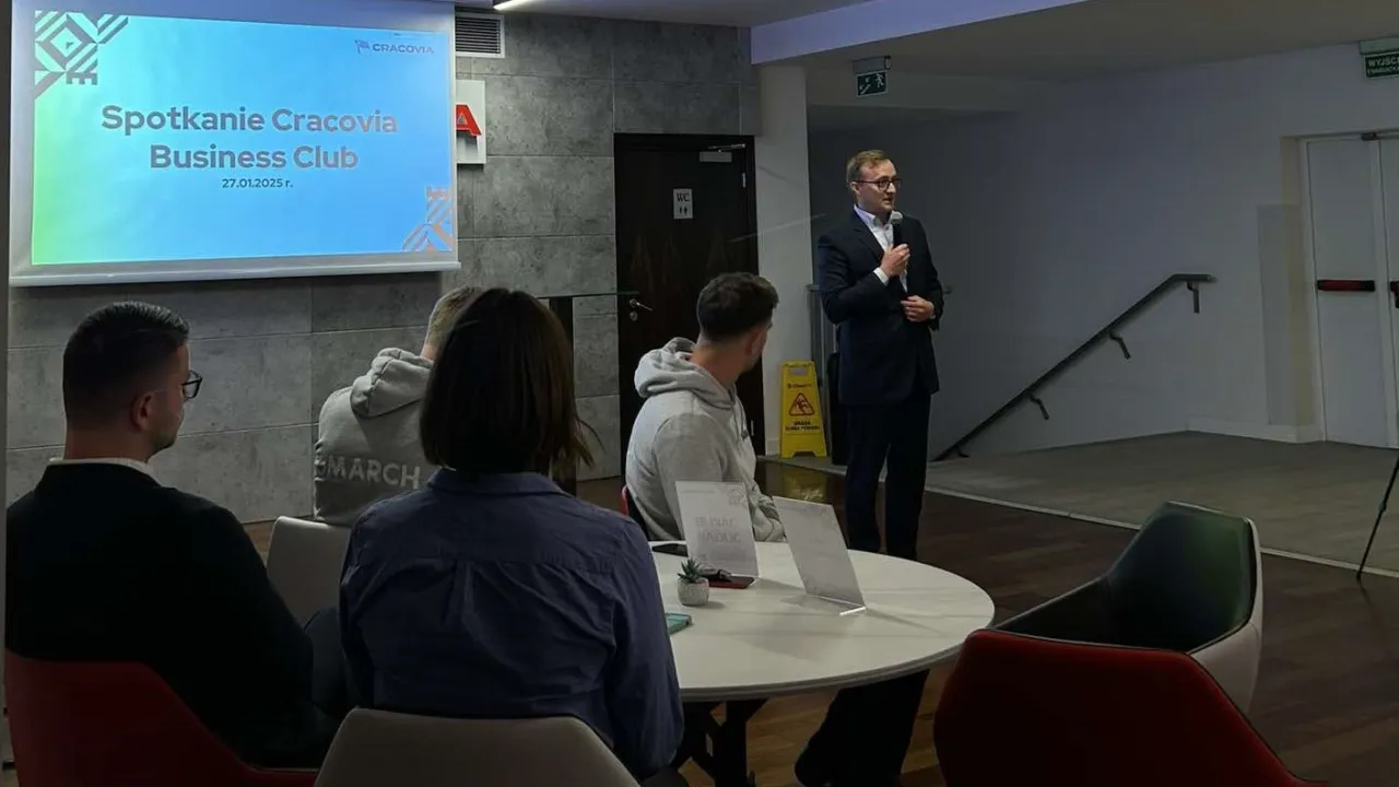 Warto inwestować w Cracovię - za nami spotkanie z Klubem Biznesu