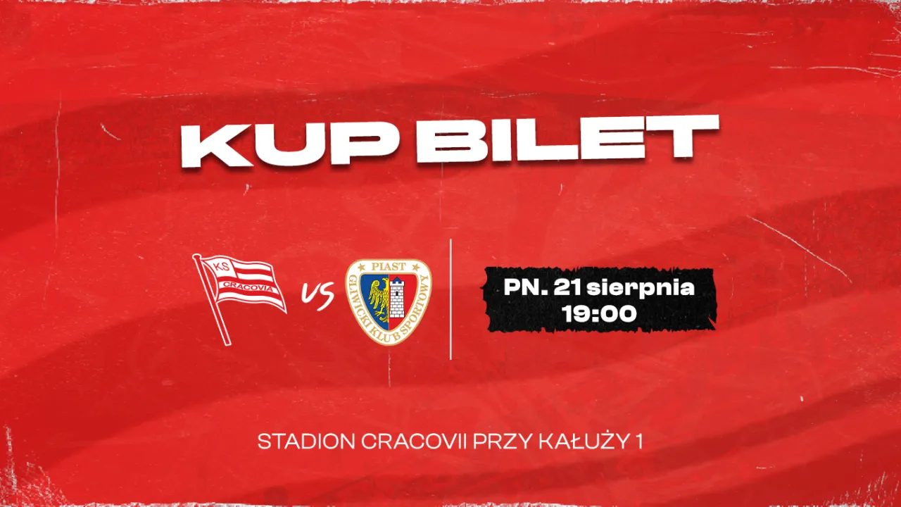Sprzedaż biletów na mecz z Piastem Gliwice