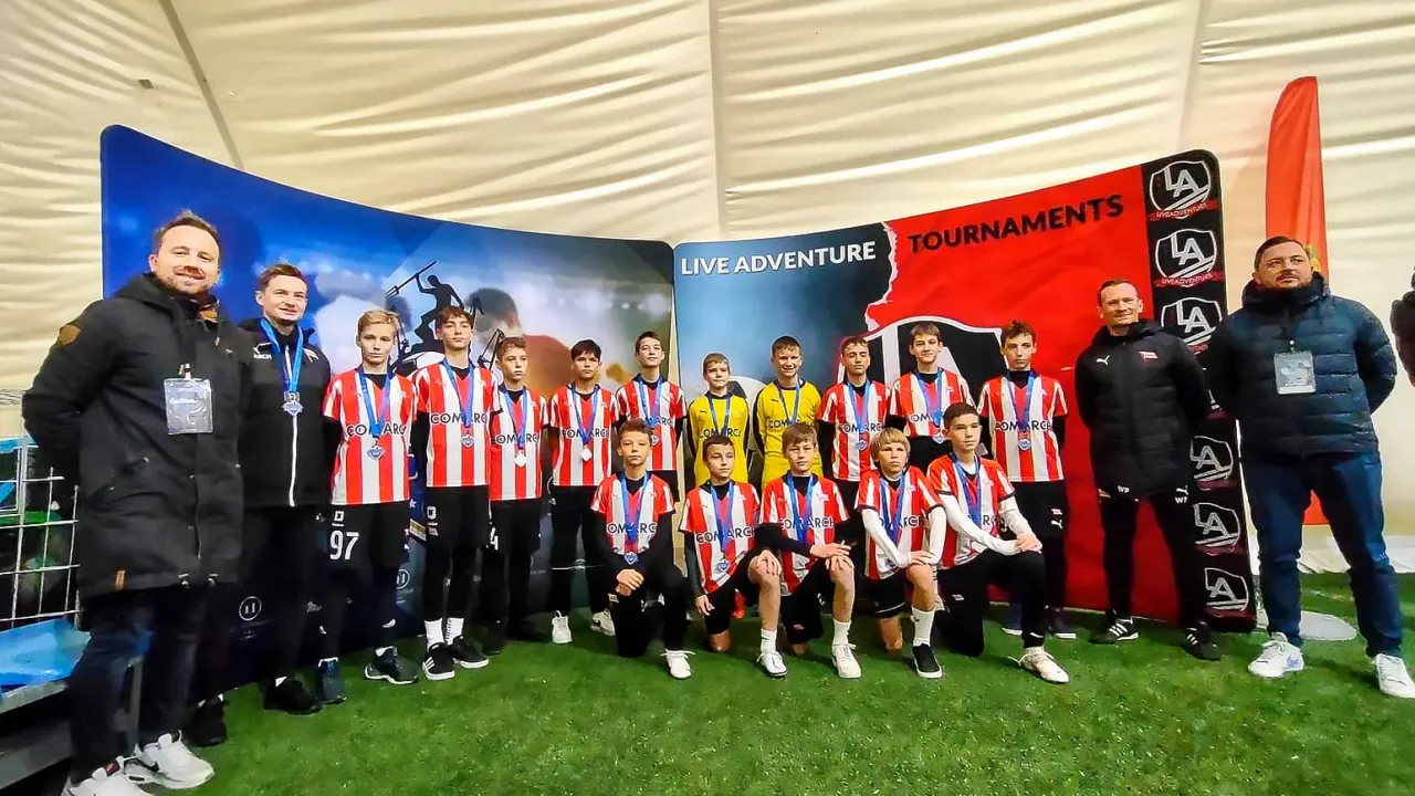 Cracovia U13 zagrała w turnieju Number One Cup 2021