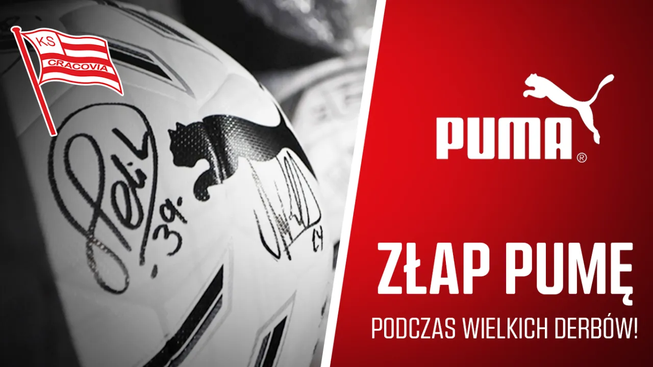 #ZłapPumę podczas 199. Wielkich Derbów Krakowa!