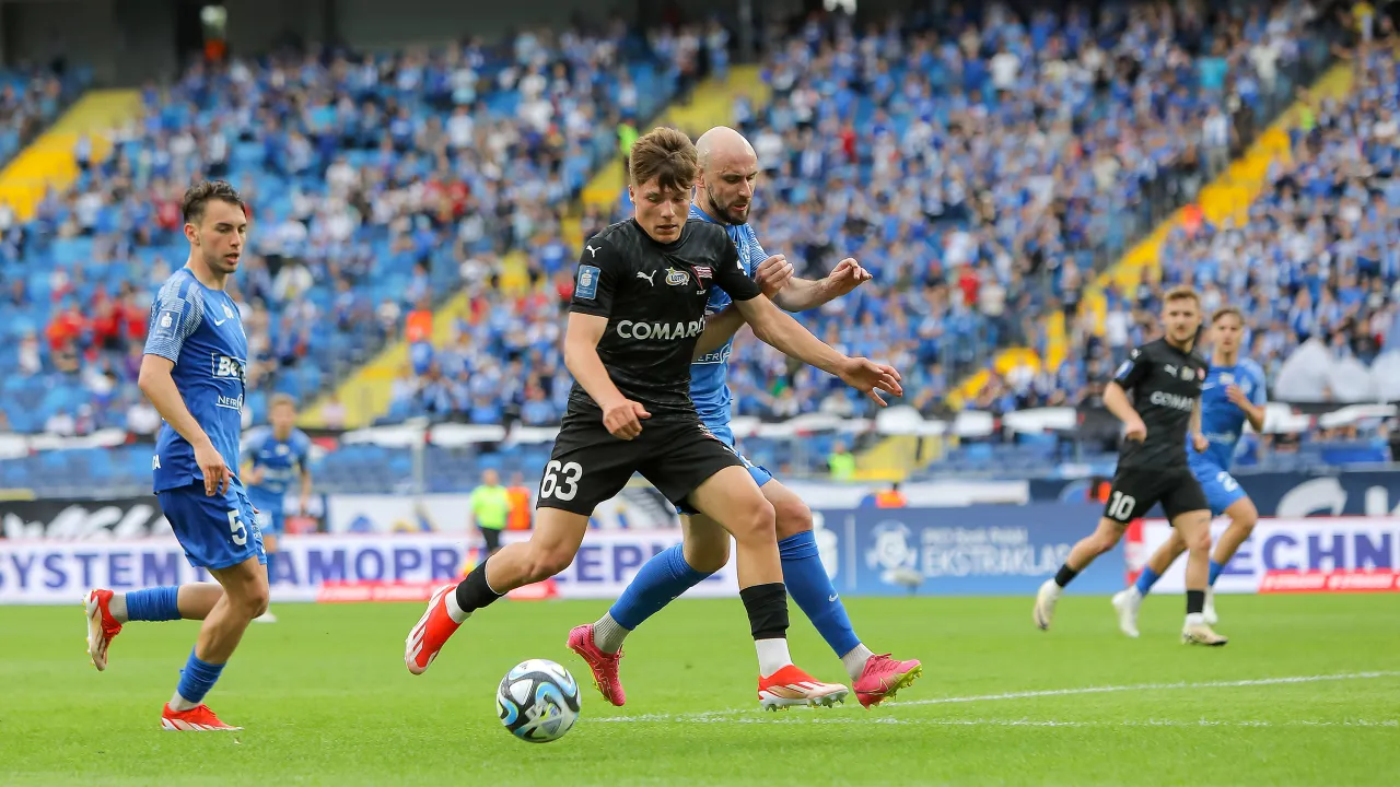 PKO BP Ekstraklasa: Porażka z Ruchem na koniec sezonu