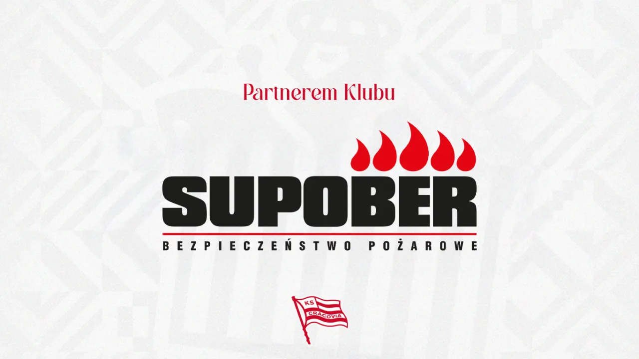 Firma Supober, działająca w branży ochrony przeciwpożarowej, kontynuuje współpracę z Cracovią!