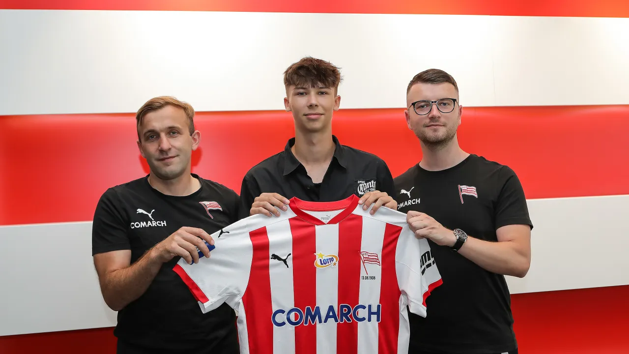 Oliwier Kukliński z nową umową z Cracovią!