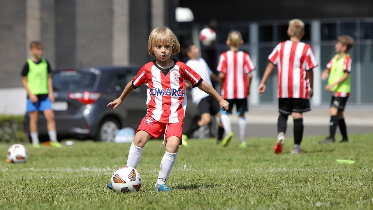 Miniturniej piłkarski w ramach Cracovia Camp 2021 [FOTO]