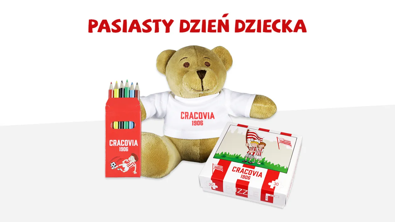 Specjalna oferta na Dzień Dziecka już dostępna w Oficjalnym Sklepie Cracovii!