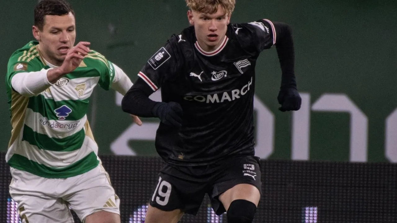 Mateusz Tabisz zadebiutował w Cracovii