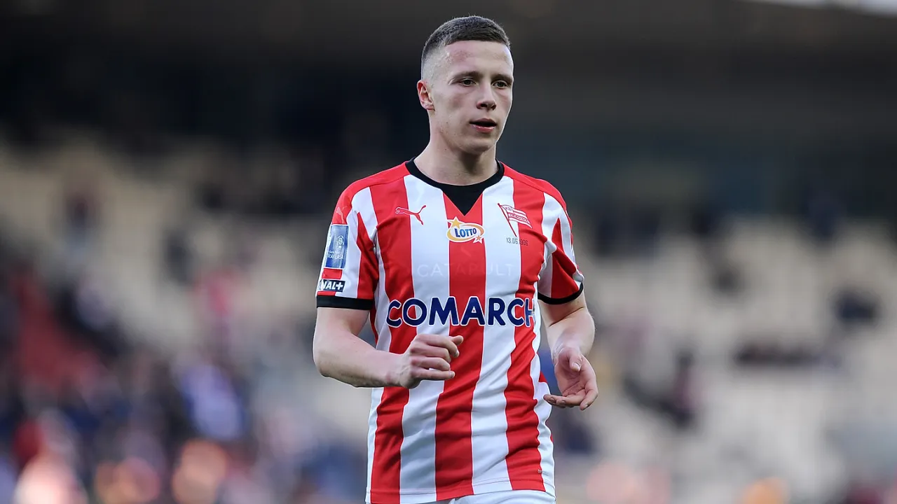 Jakub Myszor zagrał w reprezentacji Polski U-21!