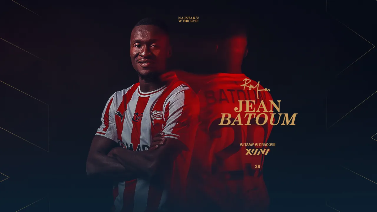 Jean Batoum piłkarzem Cracovii