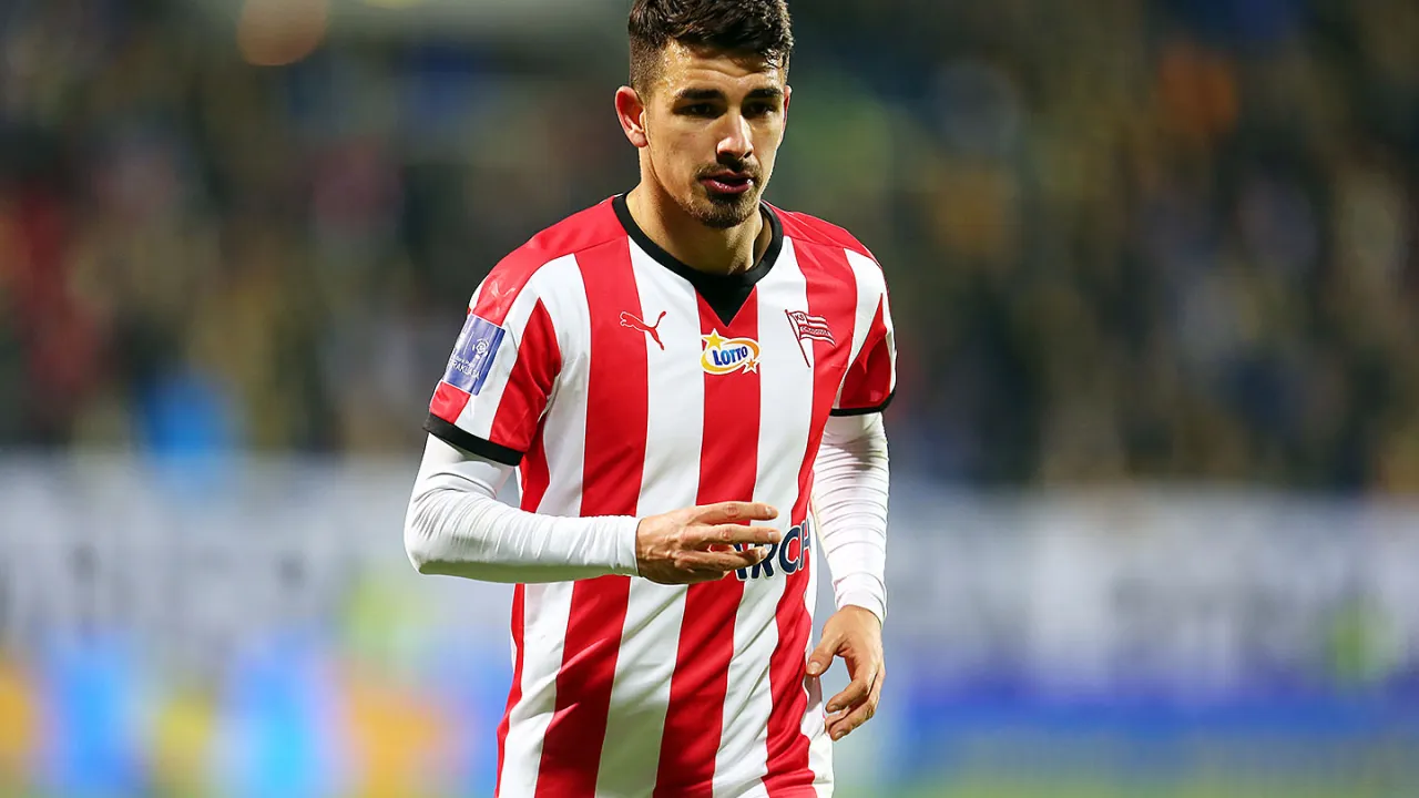 Sergiu Hanca graczem meczu z Arką według użytkowników pasiastej aplikacji!