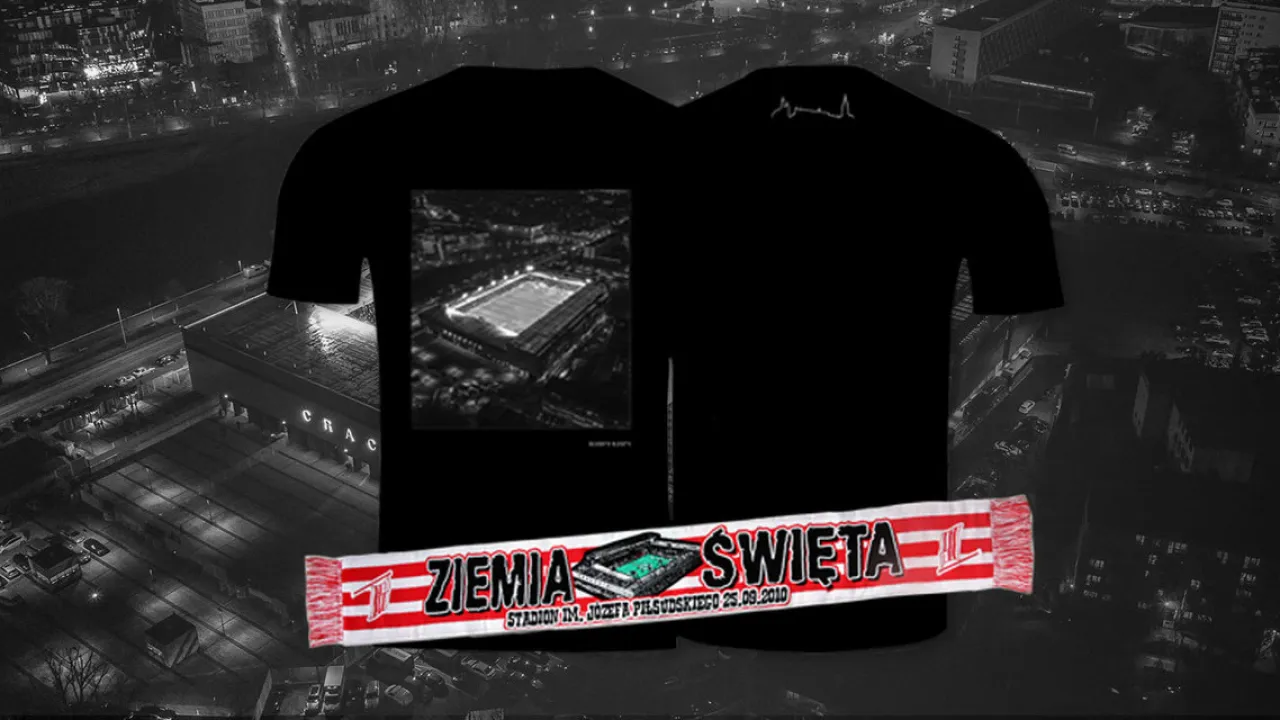 Limitowana seria szalików i koszulek na 10-lecie nowego Stadionu już w sprzedaży!