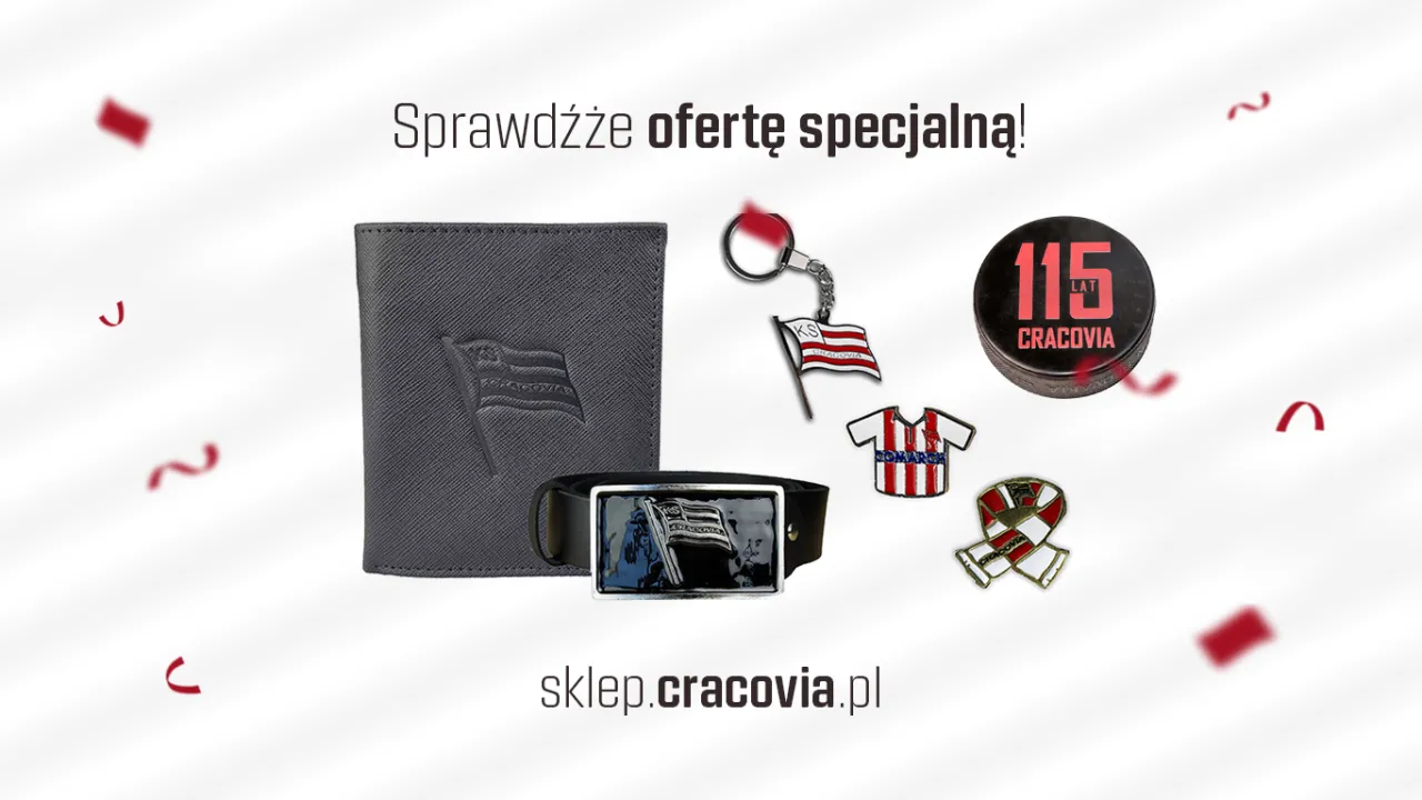 Promocje na Dzień Kibica Cracovii już dostępne w naszym Oficjalnym Sklepie!