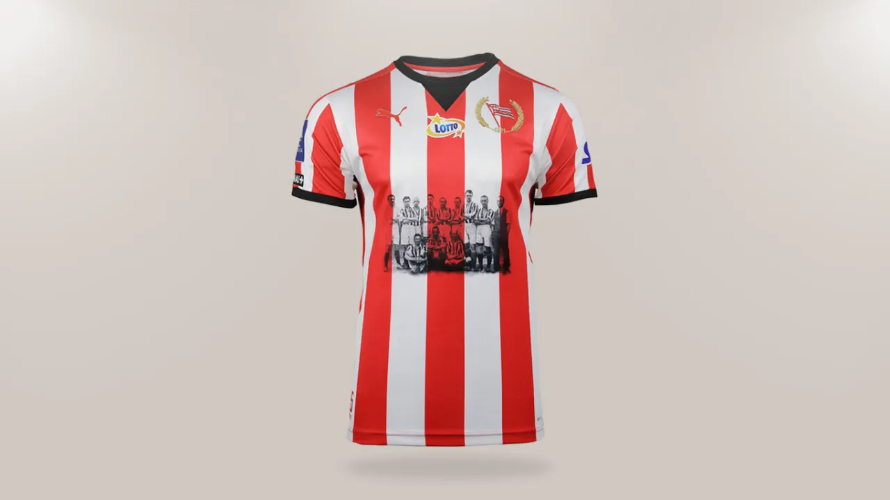 Wyjątkowe stroje meczowe na spotkanie z Jagiellonią Białystok