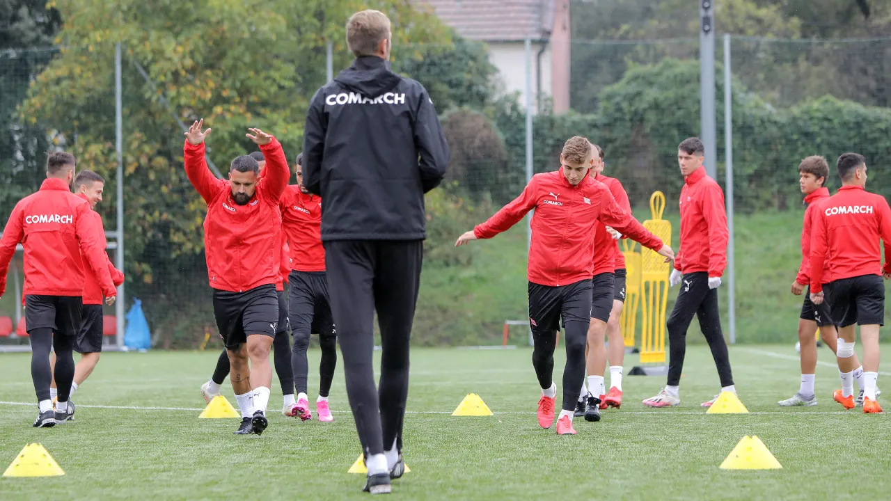 Środowy trening w deszczu [FOTO]