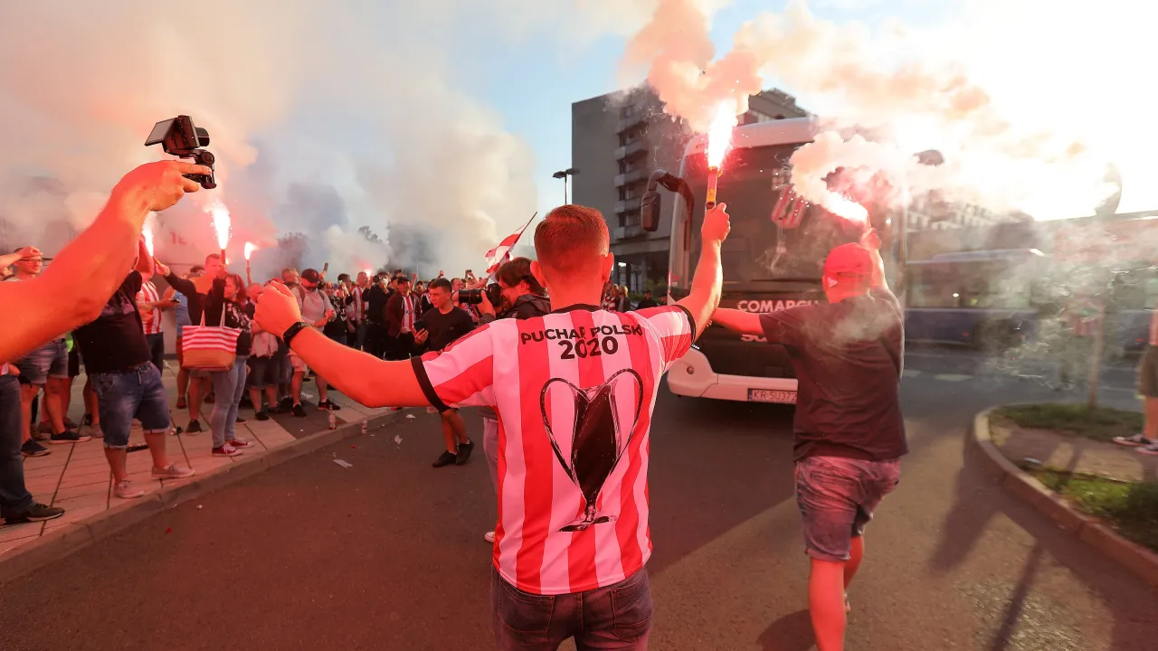 Powitanie zdobywców Pucharu w Krakowie [FOTO]