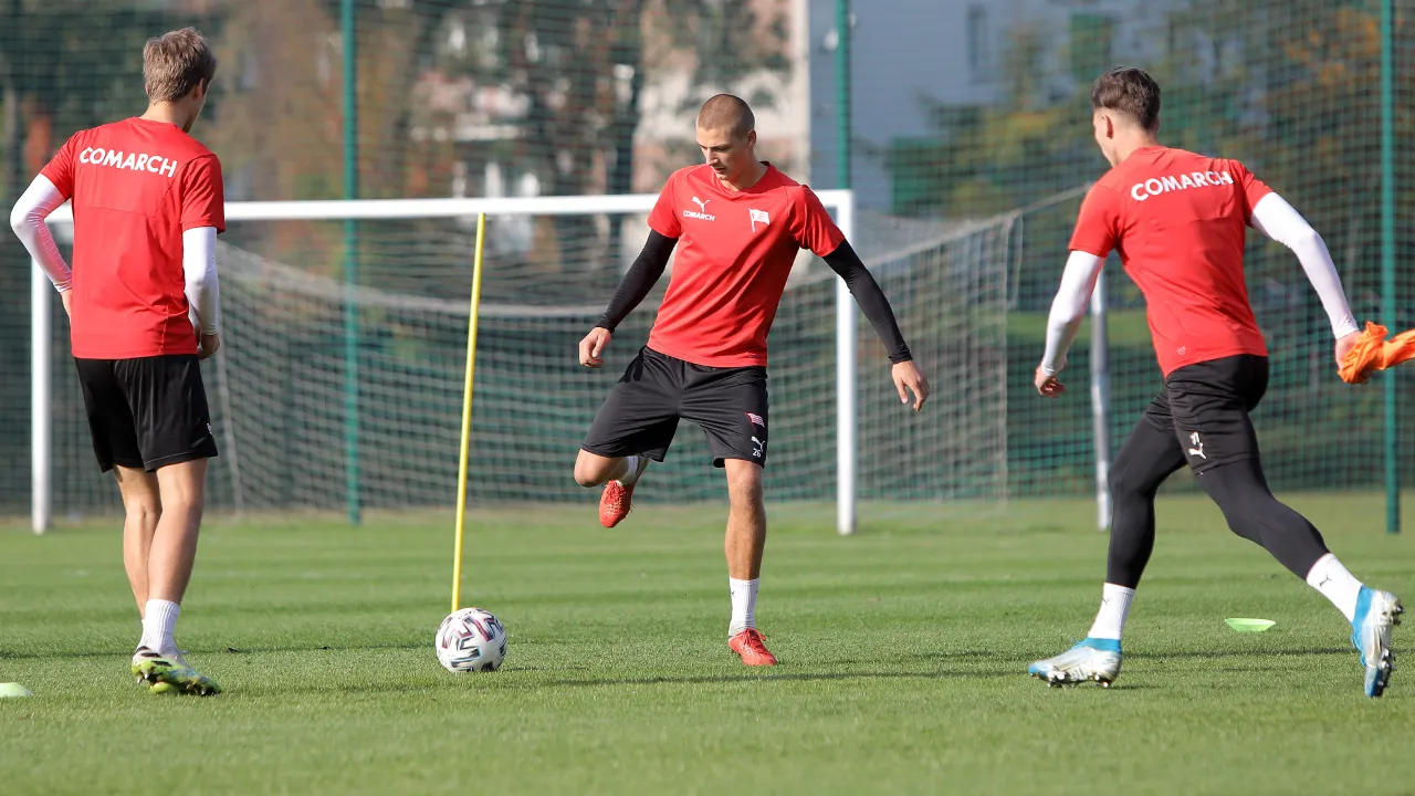 Czwartkowe zajęcia przed meczem w Pucharze [FOTO]