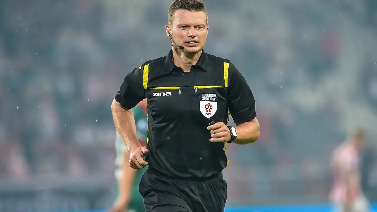 Tomasz Wajda arbitrem meczu z ŁKS-em Łagów