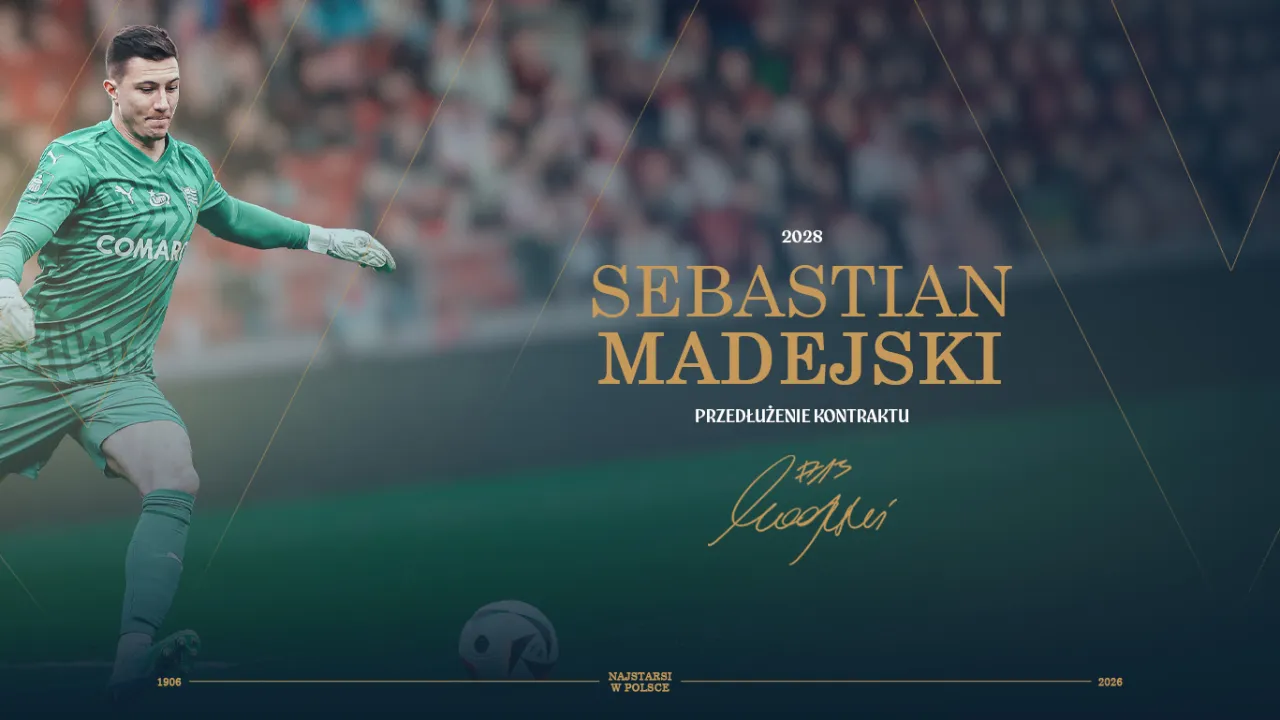 Sebastian Madejski na dłużej w Cracovii