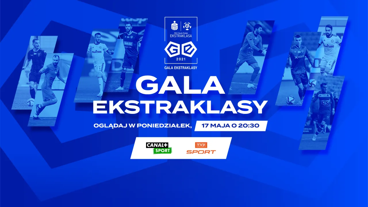 Gala Ekstraklasy już w poniedziałek! Dostępna dla szerokiej widowni w telewizji i online