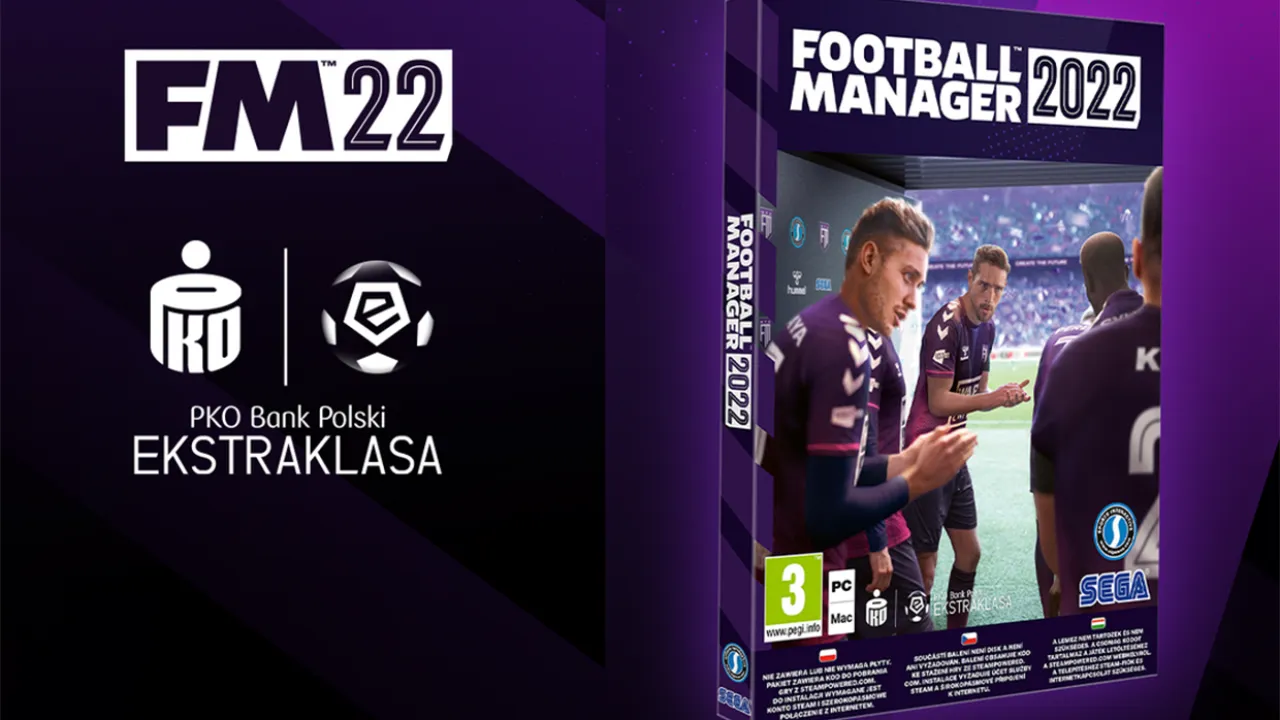 Premiera gry Football Manager 2022 z PKO Bank Polski Ekstraklasą