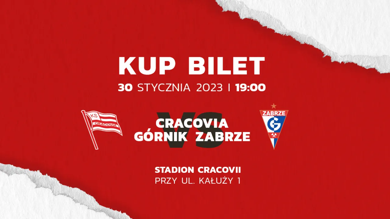 Sprzedaż biletów na mecz z Górnikiem Zabrze