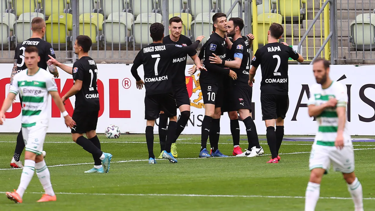 PKO BP Ekstraklasa: Trzy bramki za trzy punkty! Pasy górą w Gdańsku