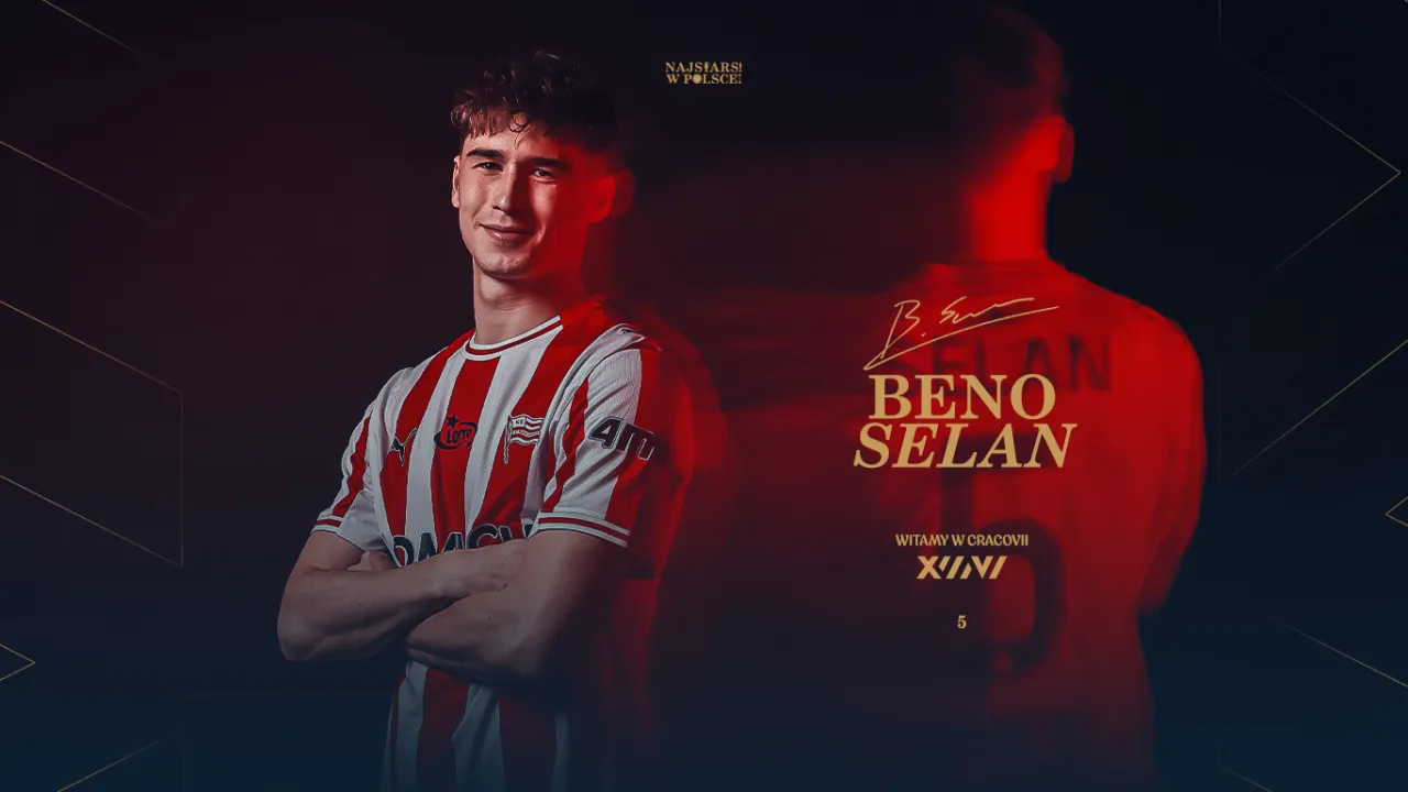 Beno Selan piłkarzem Cracovii
