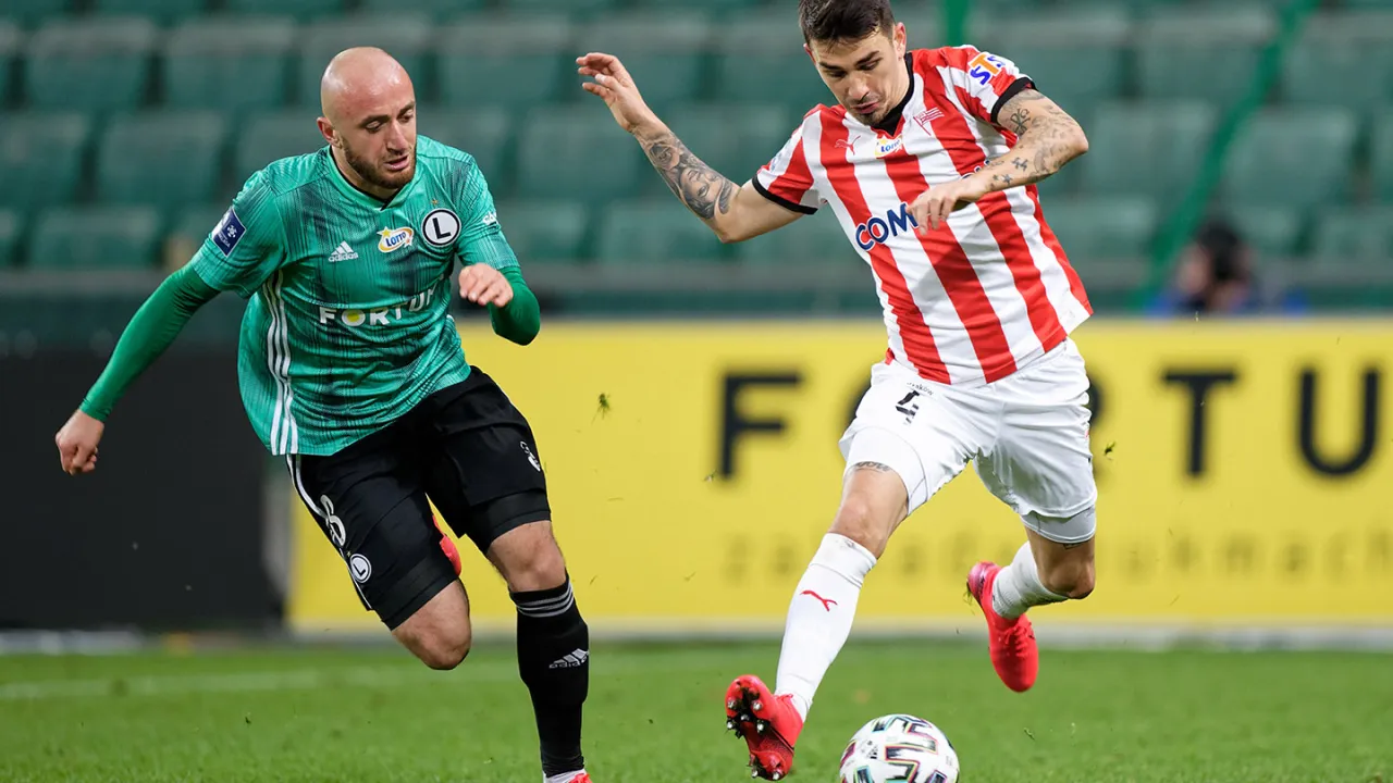 PKO BP Ekstraklasa: Legia Warszawa - Cracovia, godz. 17:30