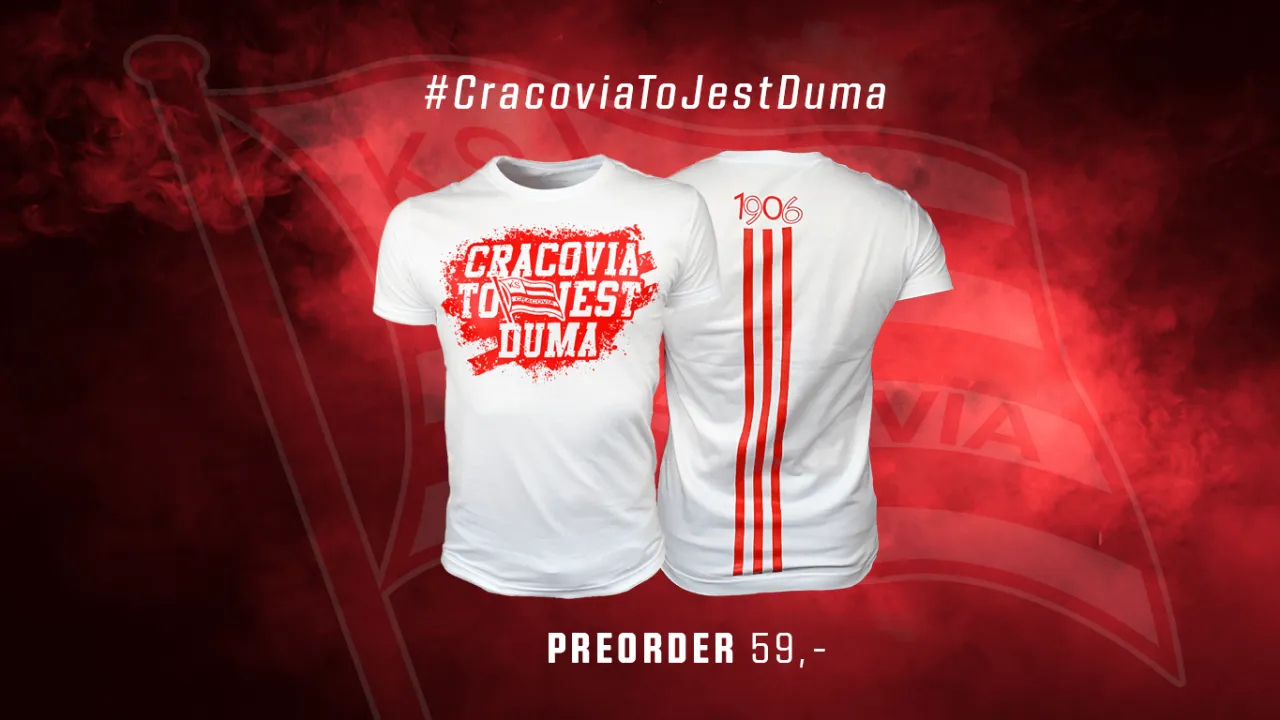 Koszulki #CracoviaToJestDuma: Pierwsza partia preorderu zamówiona!