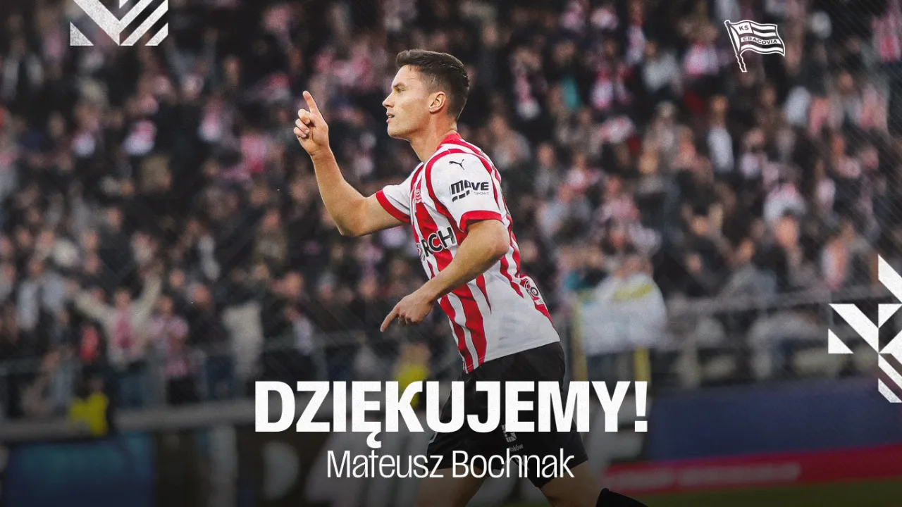 Mateusz Bochnak odchodzi z Cracovii