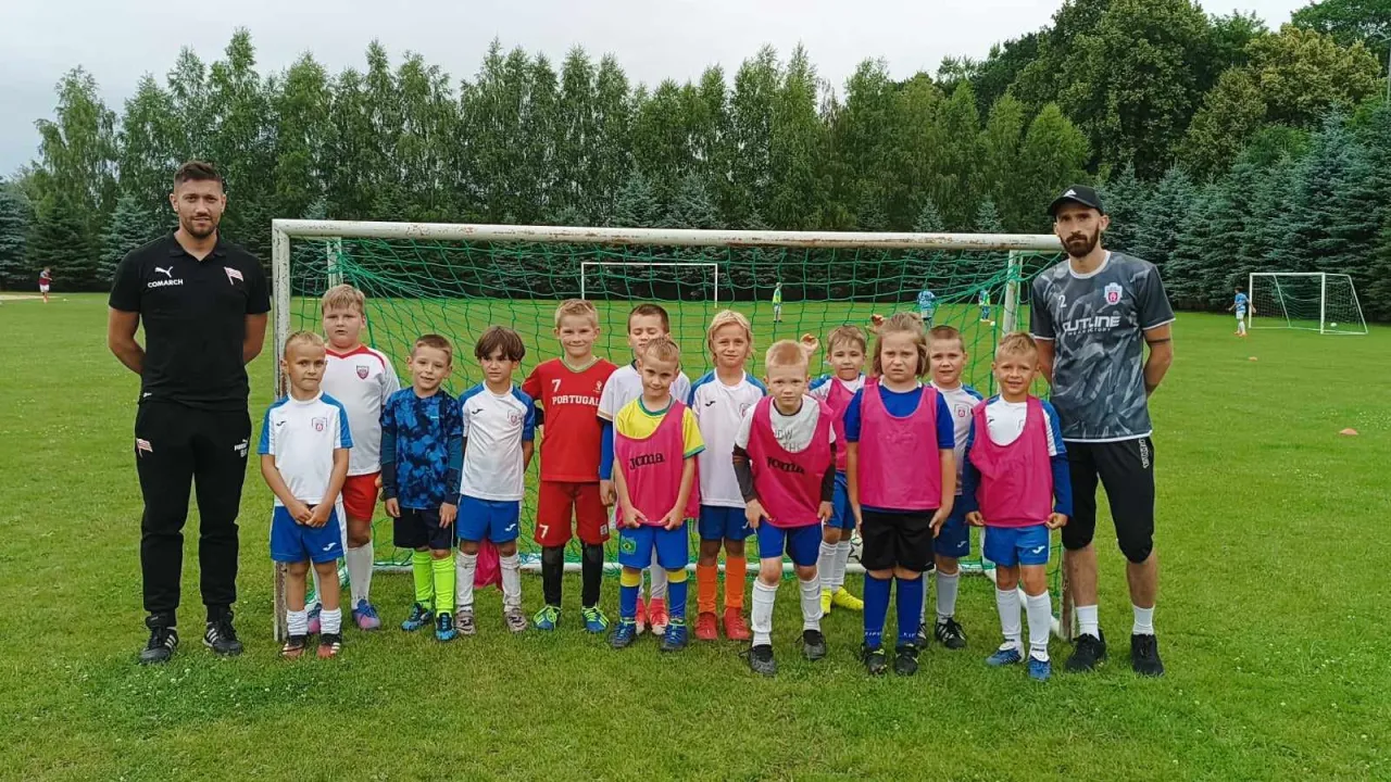 Bogusław Kuraś z wizytą w Lechii Sędziszów Małopolski