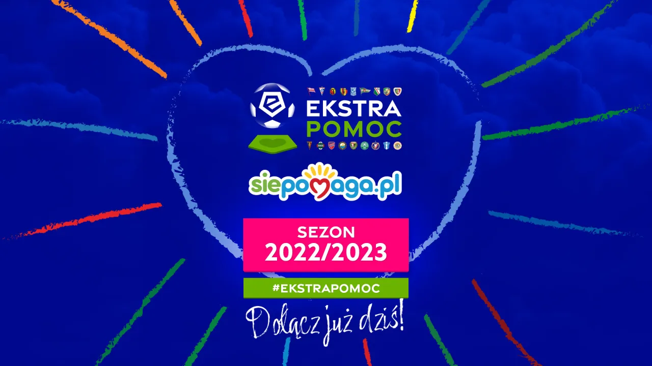 Fundacja Siepomaga partnerem charytatywnym Ekstraklasy
