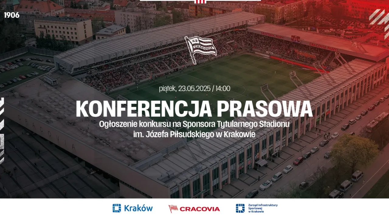 Cracovia ogłosiła konkurs na Sponsora Tytularnego swojego stadionu