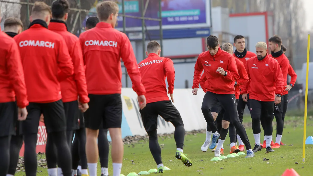 Przygotowania przed meczem z Legią w trakcie [FOTO]