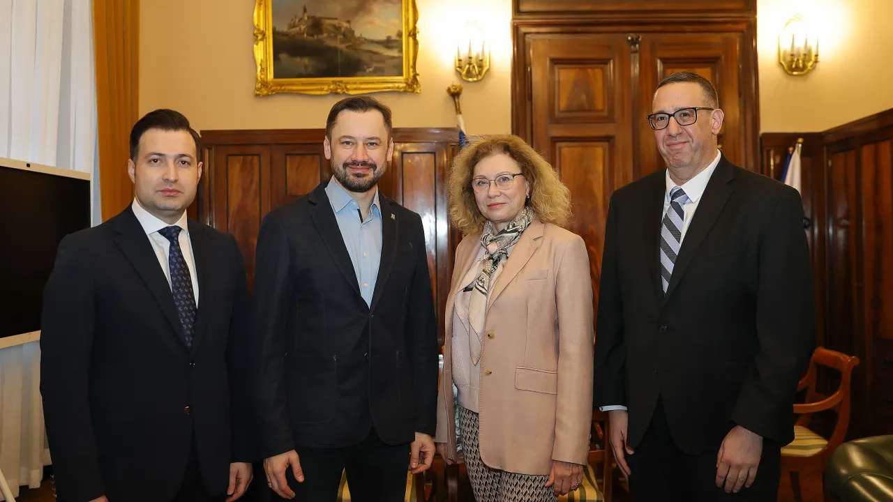 Zarząd Cracovii z wizytą u Prezydenta Miasta Krakowa