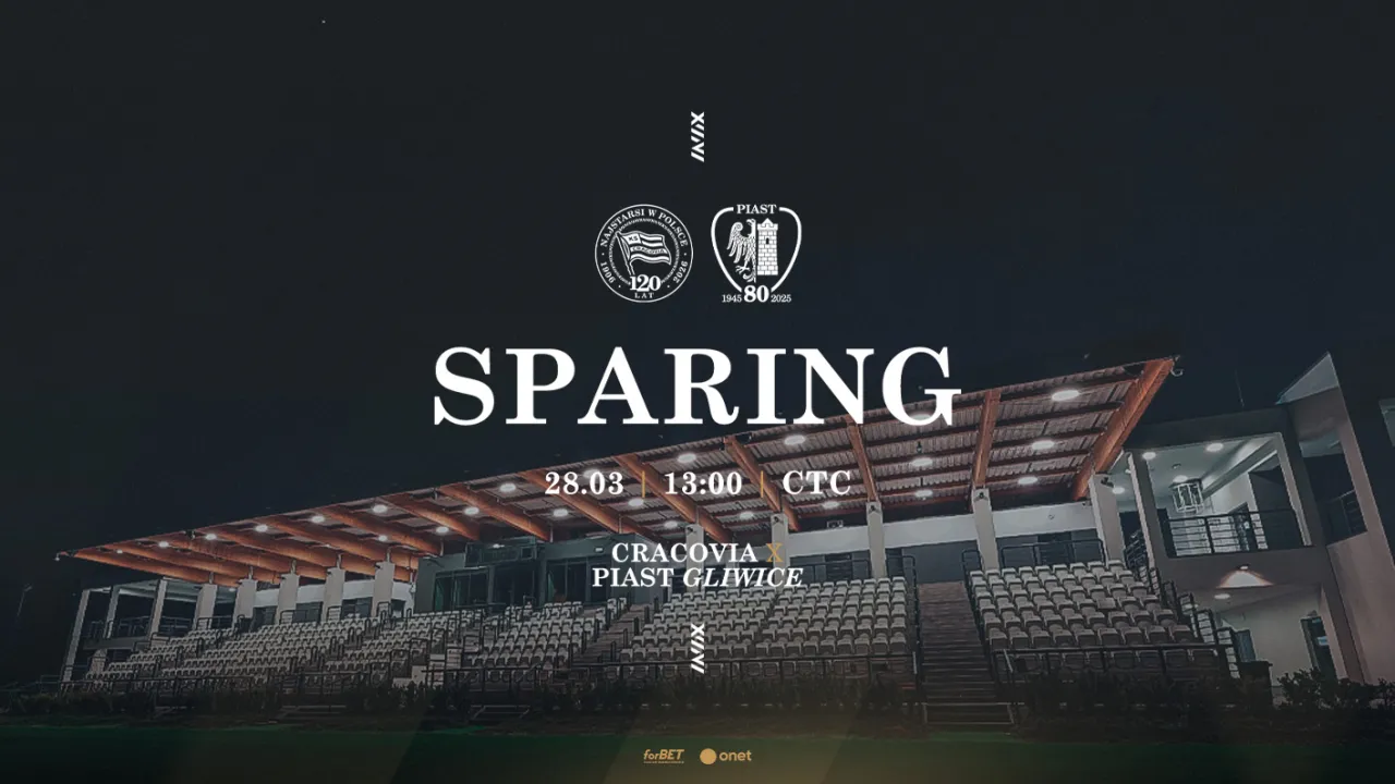 Sparing: Cracovia – Piast Gliwice