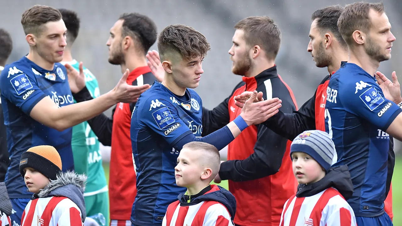 Mecz z Widzewem Łódź 16 marca