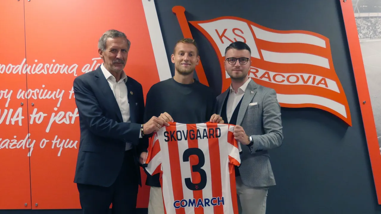 Andreas Skovgaard nowym zawodnikiem Cracovii!