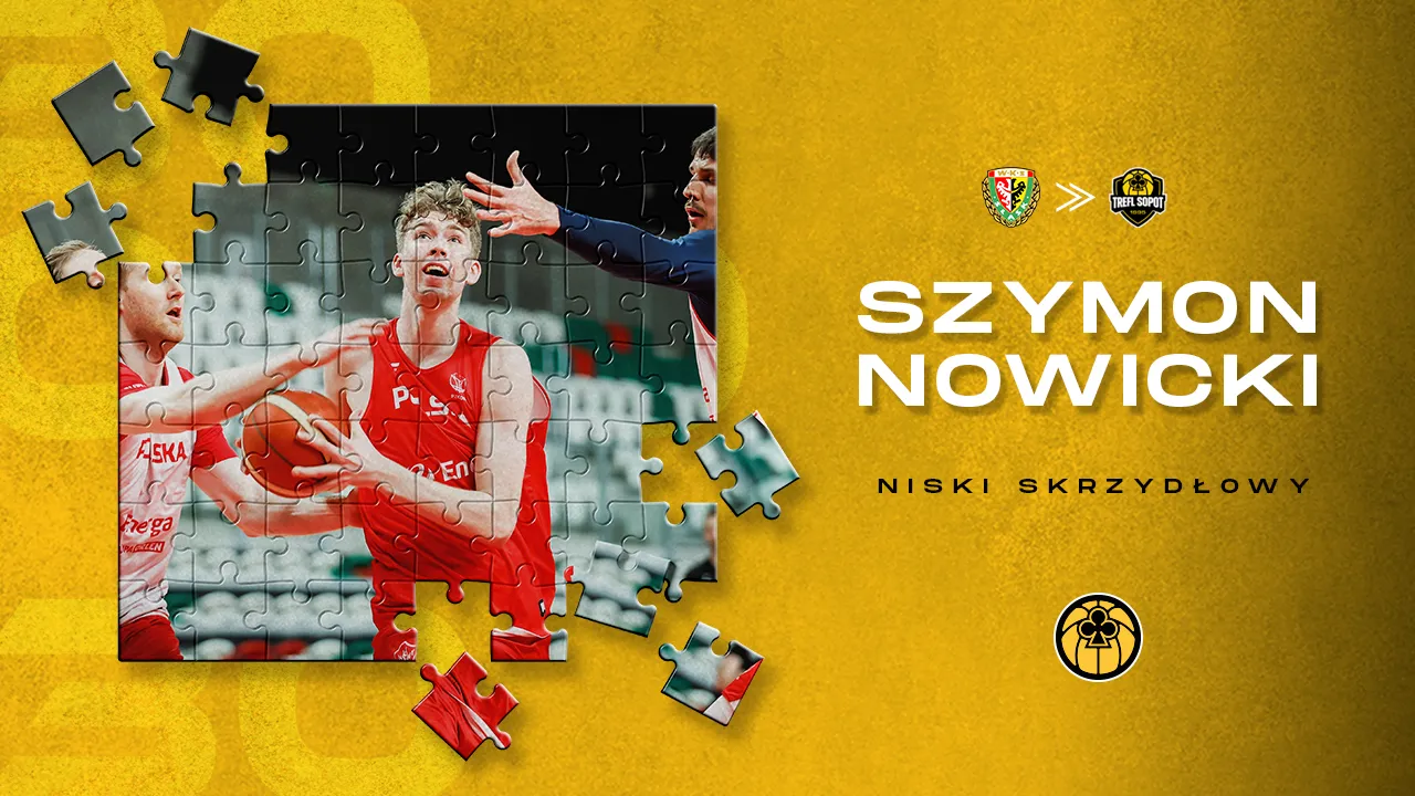 Szymon Nowicki nowym zawodnikiem Trefla Sopot