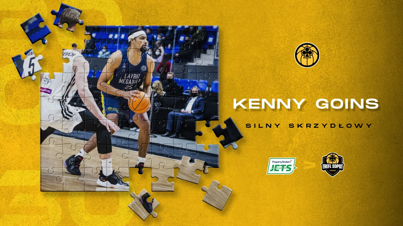 Kenny Goins silnym skrzydłowym Trefla Sopot