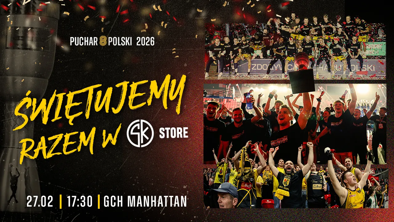 Świętuj zdobycie Pucharu Polski 2026 w SK Store… i nie tylko!