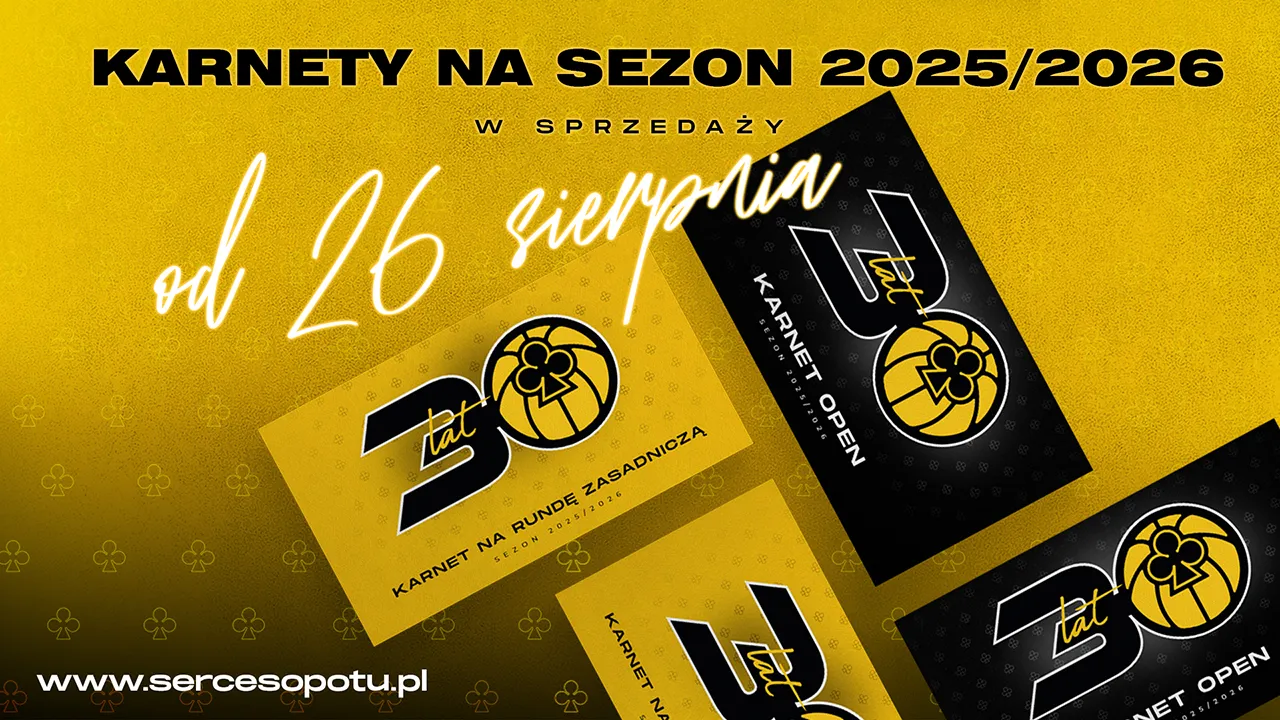 Sprzedaż karnetów na sezon 2025/2026 wystartuje 26 sierpnia