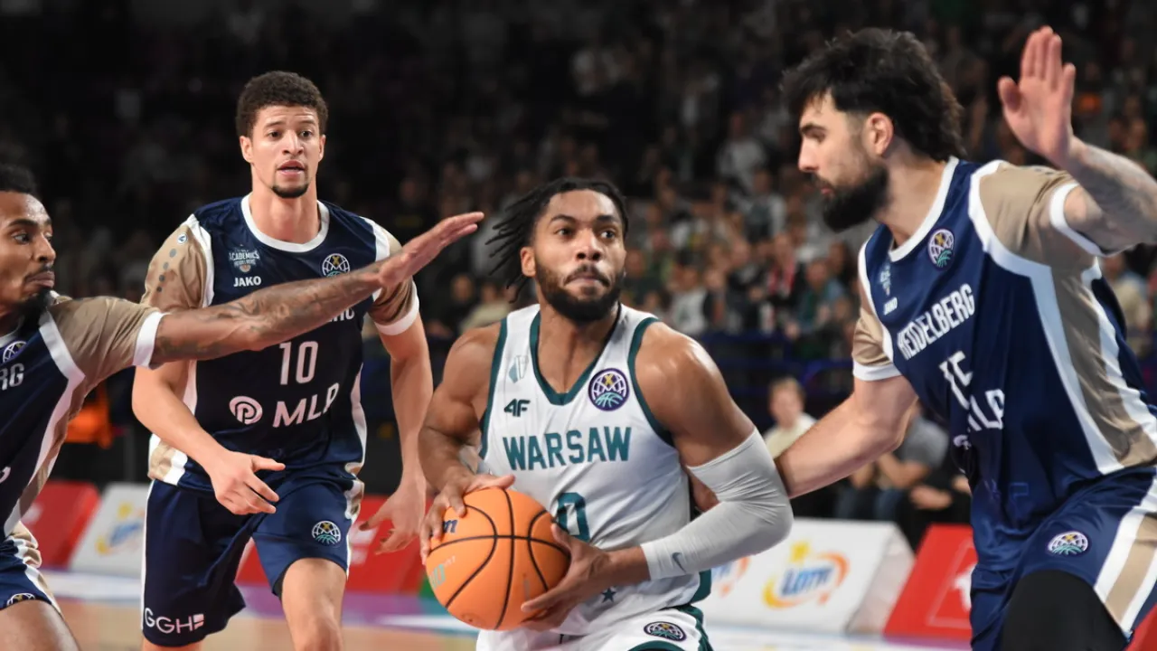 Skrót meczu Legia - Heidelberg (VIDEO)