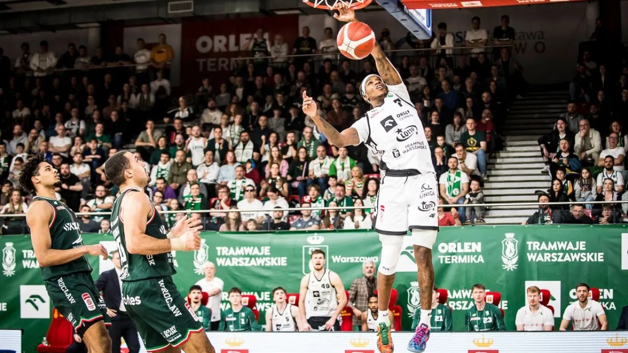 Legia Warszawa pd. 99:104 WKS Śląsk Wrocław