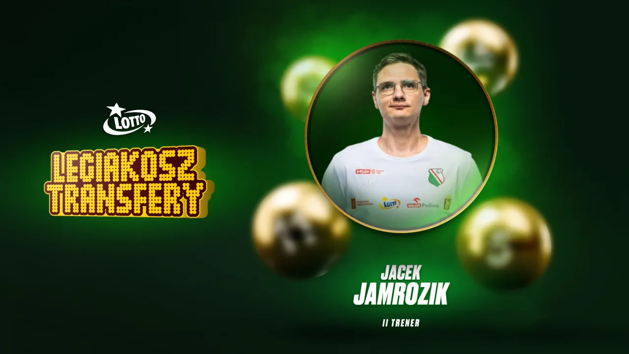 Maciej Jamrozik w sztabie Legii na kolejne dwa lata