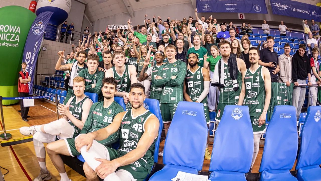 MKS Dąbrowa Górnicza 85:90 Legia Warszawa