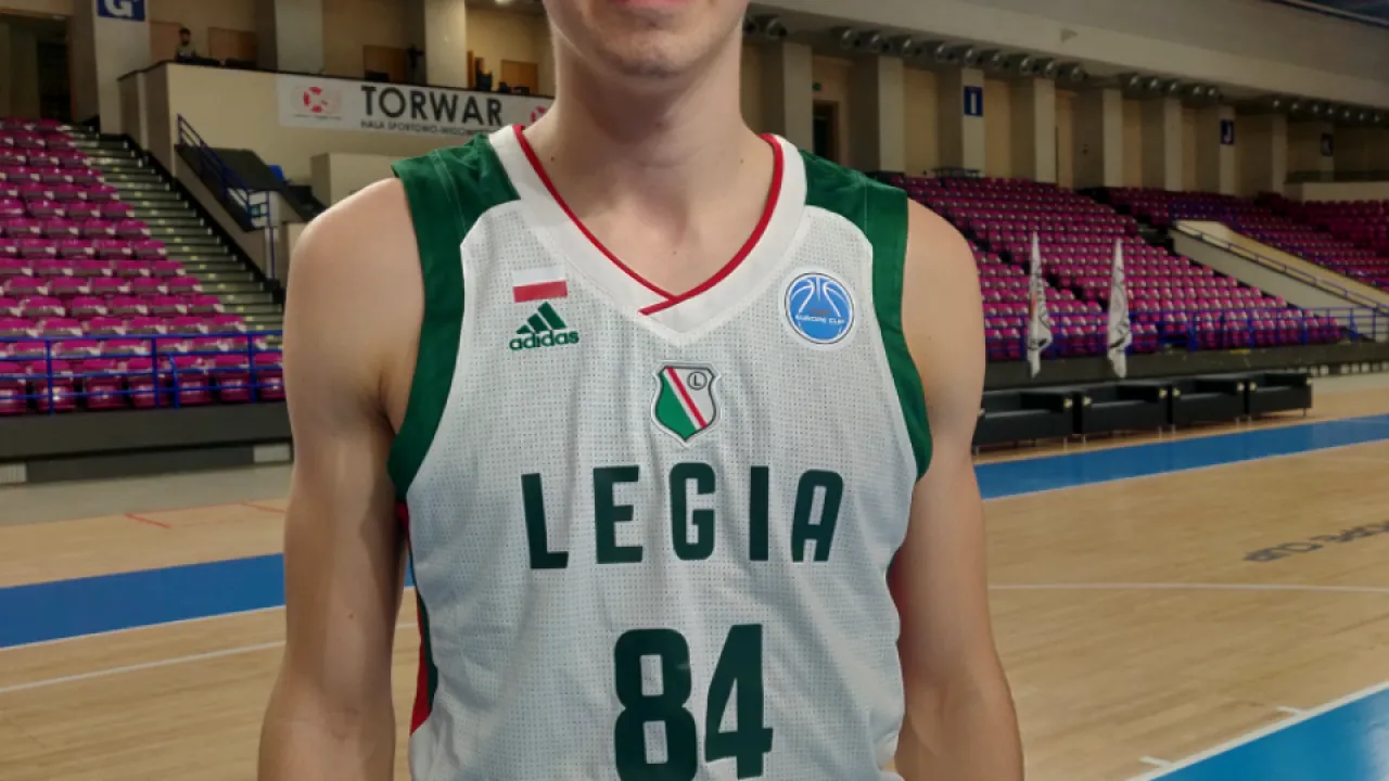Nowe stroje meczowe Legii w FIBA Europe Cup
