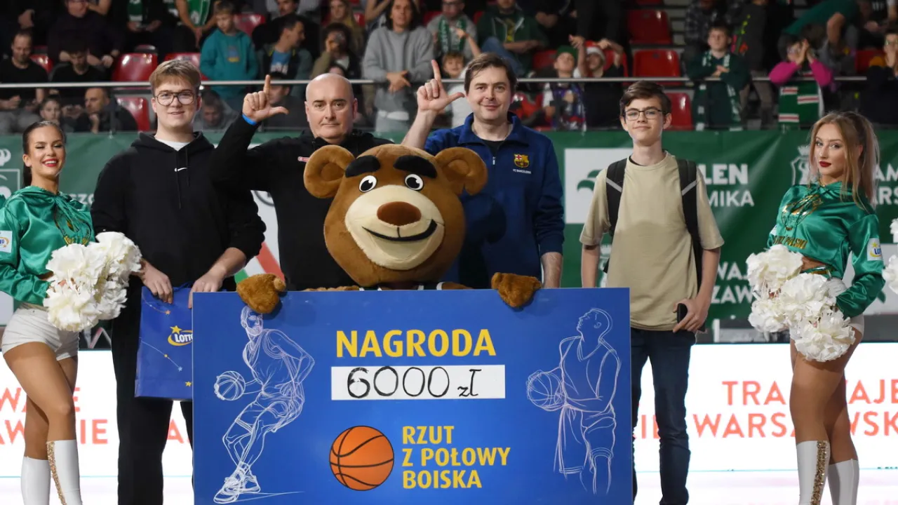 Koszykarska Kumulacja LOTTO: 7000 zł do wygrania na meczu z Miastem Szkła