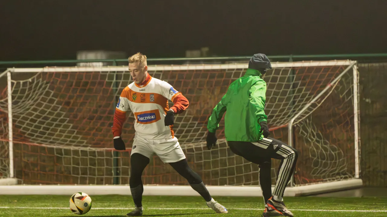 Sparing rezerw Baryczy Sułów z Tomtex Widawa Wrocław